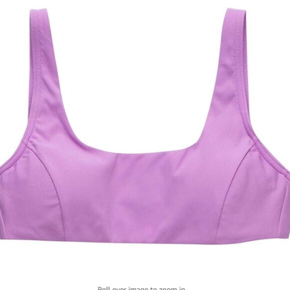 Prana Rimini Top Violet Mist Rib Sm - Picture 3 of 4